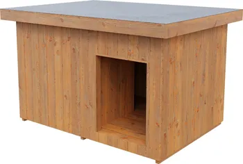Bouda pro psa HTI Zateplená bouda pro psa s předsíní 90 x 150 x 105 cm 