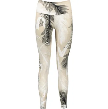 Dámské kalhoty Dámské dlouhé legíny premium ALTISPORT VOJ/ALW001LEG01 HNĚDÁ M