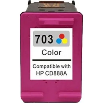 Best2Buy cartridge HP 703 (CD888AE), barevná (tricolor), kompatibilní