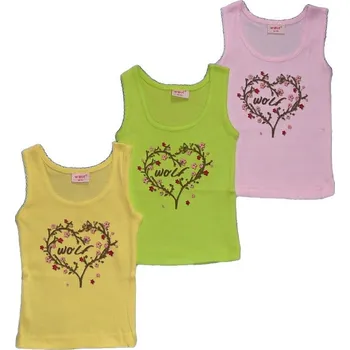 Dívčí kraťasy WOLF Dívčí spodní košilka Barva: zelená, Velikost: 86/92