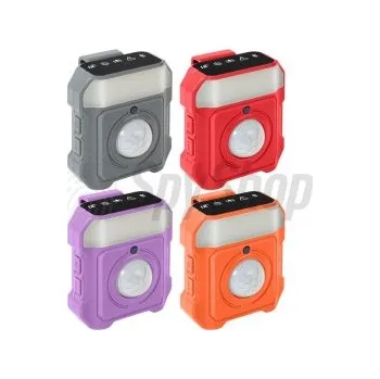 Svítilna Chytrý osobní alarm LT01 a past na zloděje s funkcí SOS, LED svítilnou a Bluetooth připojením, Barva Oranžová Spy Shop Sleva 200 Kč