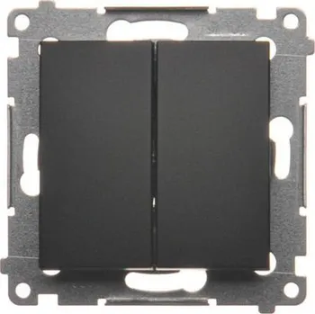 vypínač Vypínač Simon 54 premium č.5 modul černá matná