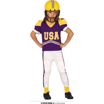 Karnevalový kostým Guirca Hráč amerického fotbalu dětský kostým Velikost: 10 – 12 let