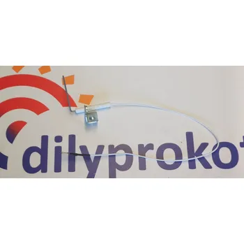 Thermona Ionizační elektroda -s kabelem a držákem THERM ARISTON CHAFFOTEAUX 43020