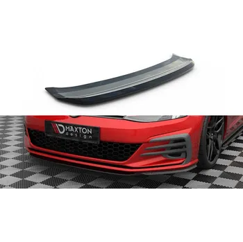 Karosérie Spojler pod nárazník lipa V.5 Volkswagen Golf GTI Mk7 Facelift černý leský plast