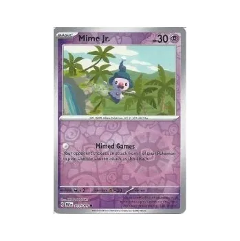 Společenská hra Pokémon karta Mime Jr. 031/091 Reverse Holo - Paldean Fates