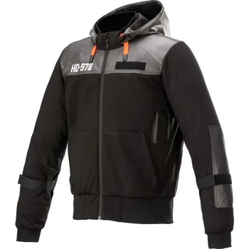 Moto bunda bunda SHOTARO HOODIE kolekce DIESEL JEANS 2021, ALPINESTARS (černá) - M
