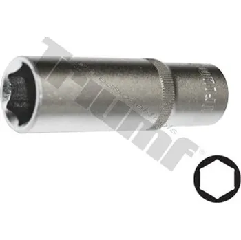 Gola hlavice Nástrčné hlavice s 6 břity 1/4" prodloužené - 7 mm