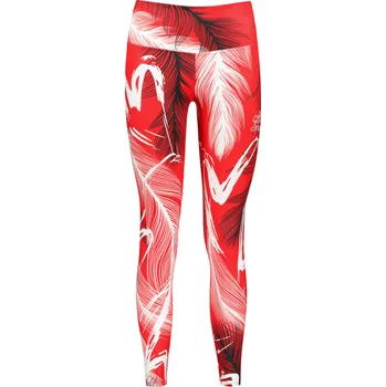 Dámské kalhoty Dámské dlouhé legíny premium ALTISPORT VOJ/ALW001LEG01 ČERVENÁ XXXL