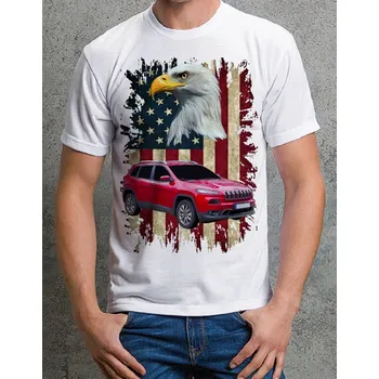 Pánské tričko tričko Jeep Cherokee 116 (triko s osobním autem)