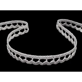 ubrus Bavlněná paličkovaná krajka 9 mm šířka, návin cca 5 m