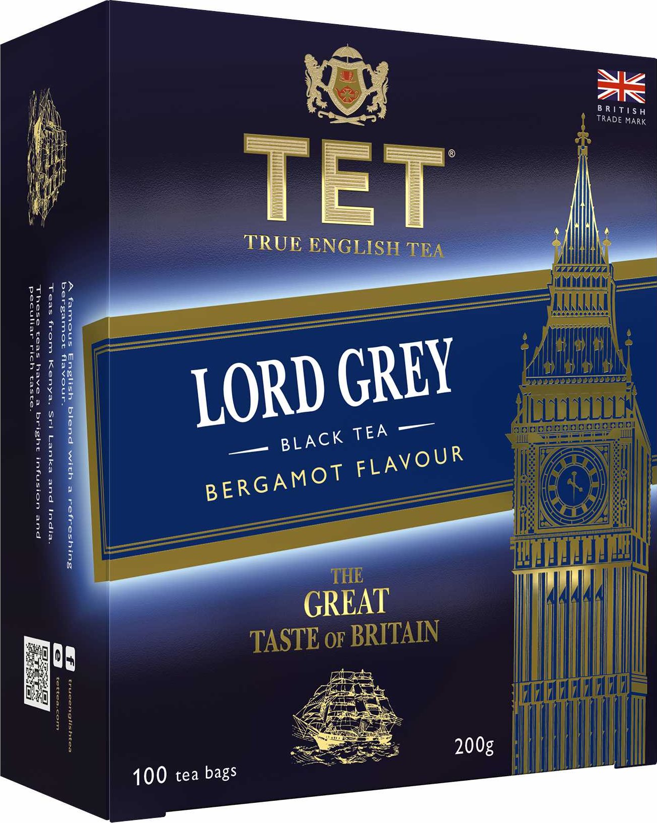 Lord Grey 100 sáčků - černý ochucený čaj