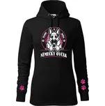 STRIKER Dámská mikina Německý ovčák Barva: Černá, Velikost: XL