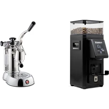 Kávovar La Pavoni Stradivari Professional Lusso + Rancilio STILE, black
