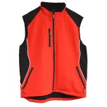 Pracovní softshell vesta Vesta Vega XXL červeno-černá