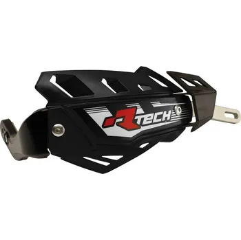 Motocyklový chránič kryty páček FLX ALU, RTECH (černé, bez montážní sady - nutno dokoupit)