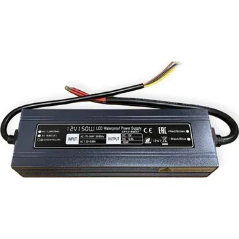 Napájecí zdroj pro osvětlení Napájecí zdroj, spínaný 12V/12,5A, 150W IP67