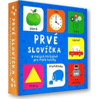Leporelo Prvé slovíčka 9 malých knižočiek pre malé ručičky