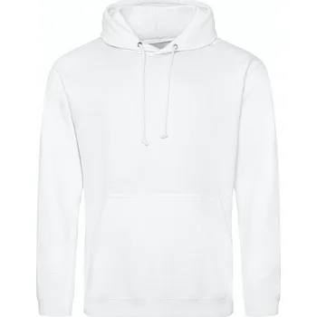 Pánská mikina Pánská klokanka Just Hoods s dvojitou kapucí Barva: Bílá, Velikost: 5XL JH001