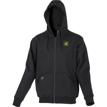 Rybářské oblečení Mikina Black Cat Cat Zipper Velikost: XL