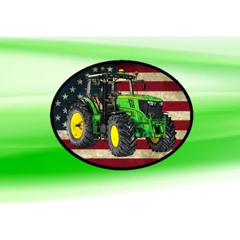 Nášivka nášivka John Deere 6210R Obdélník (nášivky traktory )