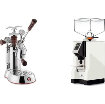 Kávovar La Pavoni Esperto Abile + Eureka Mignon Perfetto, CR white