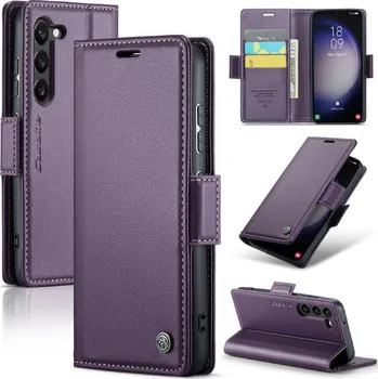 Pouzdro na mobilní telefon Pouzdro na Samsung Galaxy S24 CASEME smooth fialové