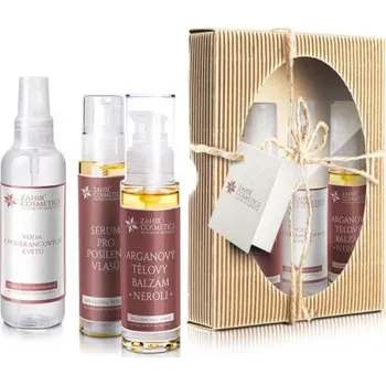 Tělový olej ZAHIR COSMETICS Arganová péče s vůní NEROLI - DÁRKOVÝ BALÍČEK