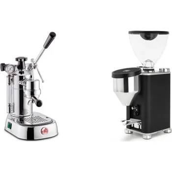 Kávovar La Pavoni Professional Lusso + Rocket Espresso GIANNINO, black…