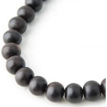 Korálek Korálek z ebenového dřeva 10 mm