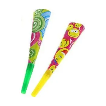 Karnevalový doplněk Trumpeta 19cm, mix barev