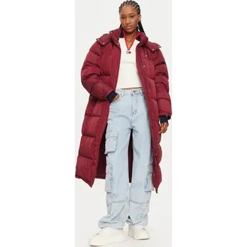 Pánská bunda Tommy Jeans Vatovaná bunda Alaska DW0DW18860 Bordó Regular Fit XXS