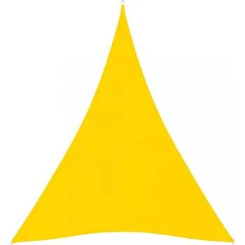 Slunečník Stínící plachta trojúhelníková 3 x 4 x 4 m oxfordská látka Dekorhome