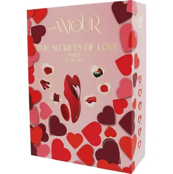 Sada Dream Toys AMOUR THE SECRETS OF LOVE PANTY PLAY KIT - s kupónem KUP15 cena 1164 Kč + extra diskrétní expedice