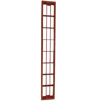 Větrací mřížka plastová, 445x55mm - kalvados28