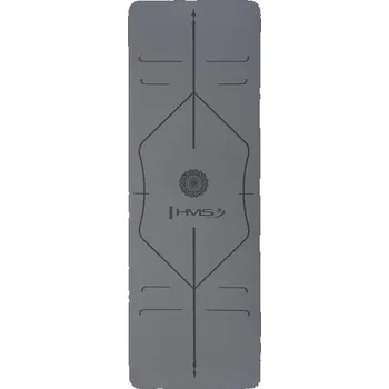podložka na cvičení Podložka na jógu HMS YM10 šedá