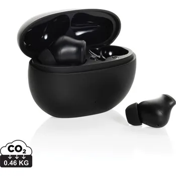 Sluchátka Hybridní ANC/ENC sluchátka do uší Prolink z RCS rec. plastu - Černá, Firemní dárkové předměty s vlastním potiskem