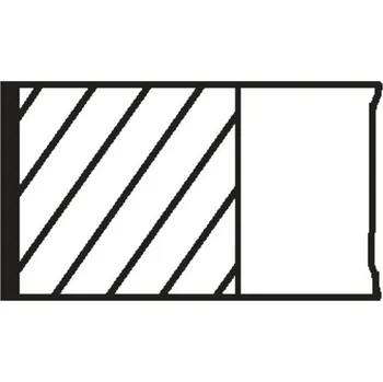 Píst motoru Sada pístních kroužků MAHLE 029 54 N1