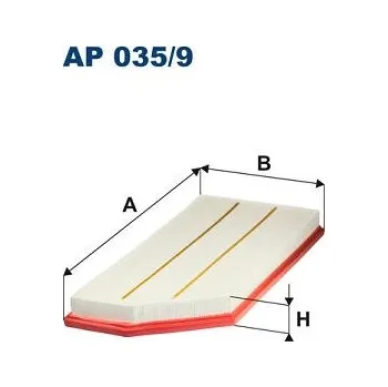 Autodíl Vzduchový filtr FILTRON AP 035/9