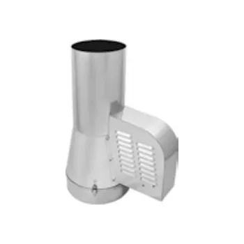 Kouřovod Karl M500 komínový ventilátor, redukce do komína, průměr 200mm - nerez