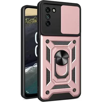 Pouzdro na mobilní telefon Kryt Nokia G11 / G21 Techsuit CamShield Pro rose gold