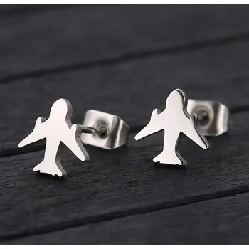 Náušnice Náušnice letadlo (ocel) st