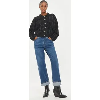 Dámský svetr Boss Kardigan Fironia 50523746 Černá Regular Fit S