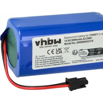 VHBW Baterie pro Eufy RoboVac L35 Hybrid, 3000 mAh