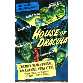 Plakát Plakát, Obraz - House Of Dracula