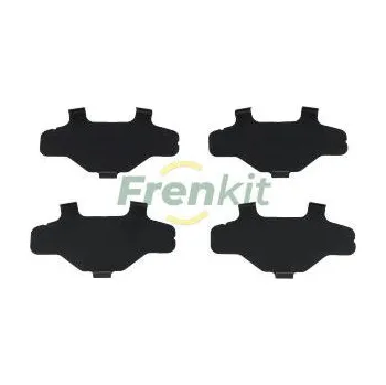 Brzdový komplet Protihluková folie, brzdové oblożení (posunovací deska) FRENKIT 940379