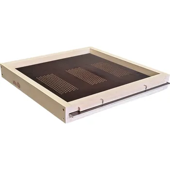 Chovné dno pro oddělky s odvětrávanou zásuvkou Langstroth