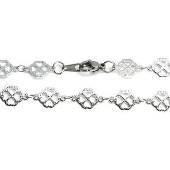 Náhrdelník Náhrdelník čtyřlístky Zara - 45 cm