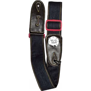 Kytarový popruh TGI TGS13078 kytarový popruh denim