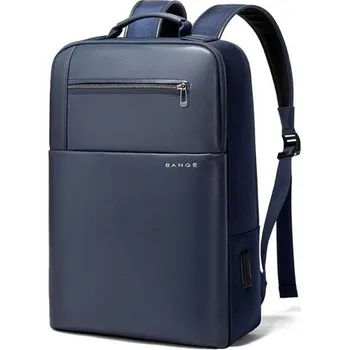 Městský batoh Bange elegantní batoh na notebook s USB Marius Modrý 17L Bange 97k-cube